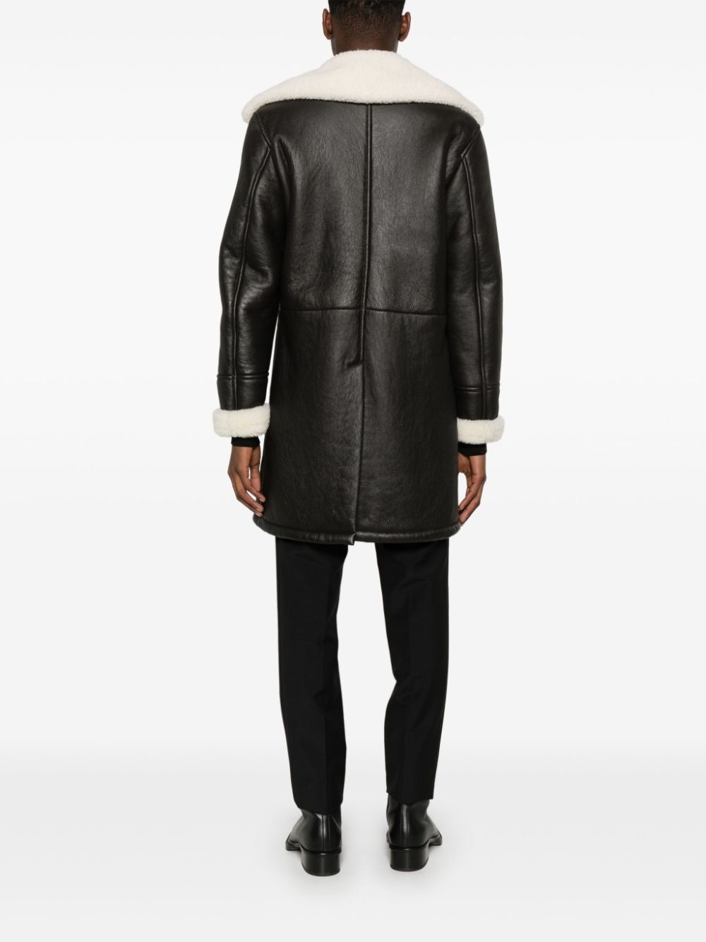 leather coat - 4