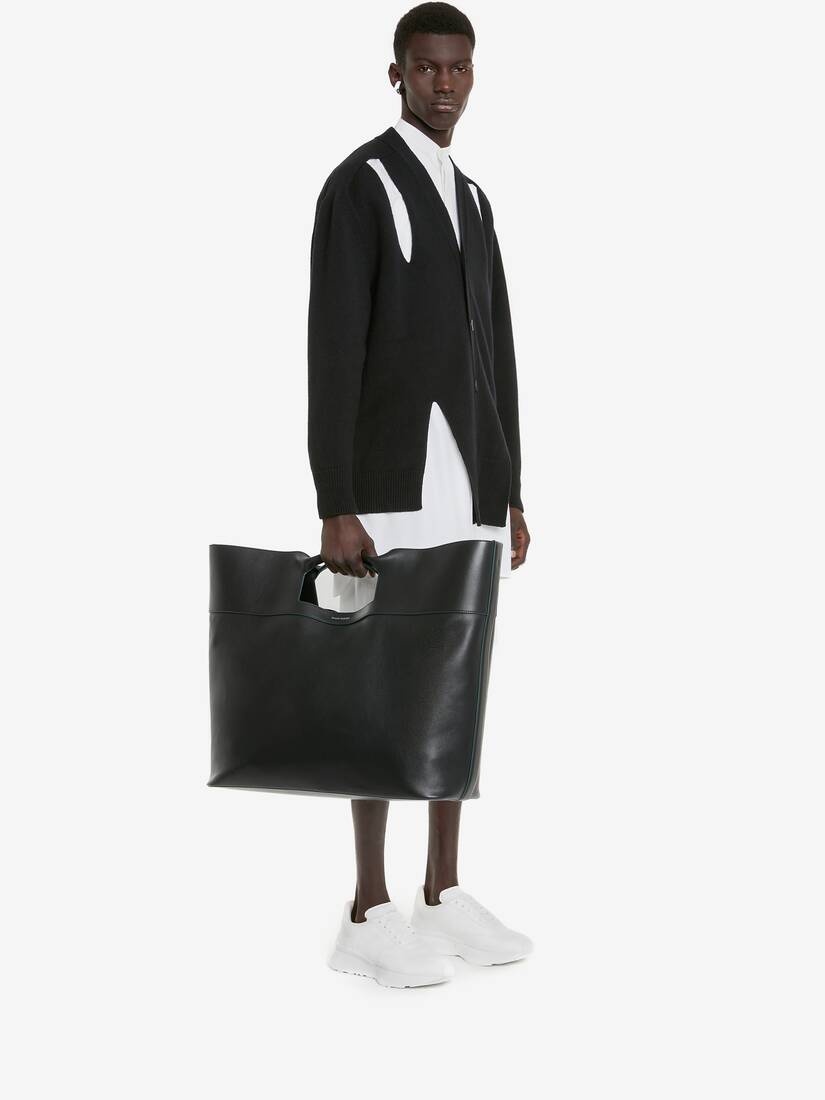 Men's The Square Bow in Black - 5