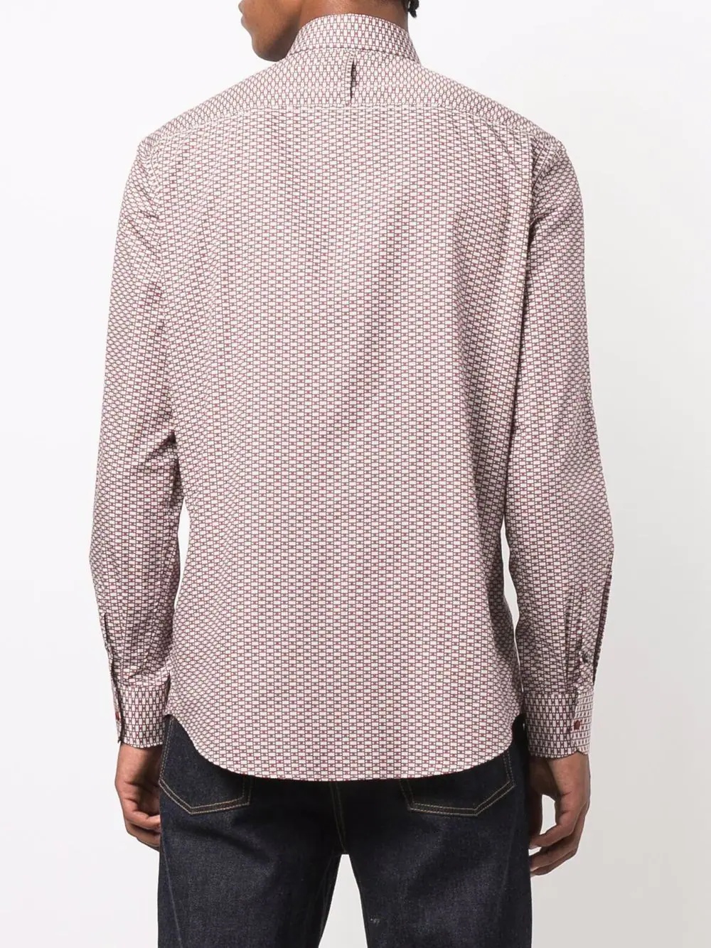 Gancini long-sleeved shirt - 4