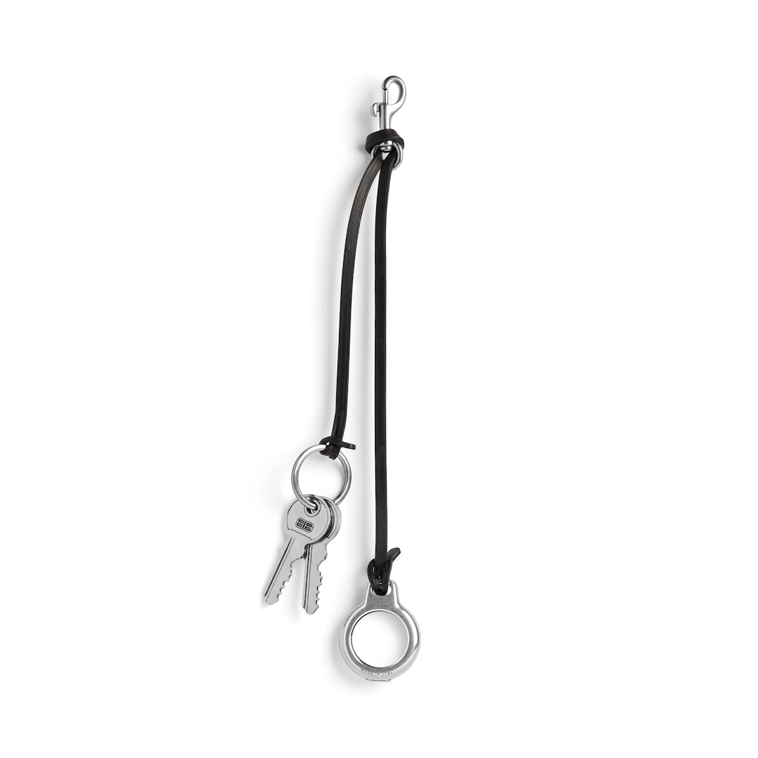 Charm/keychain Subway Compatible Airtag® Keys in Black - 2