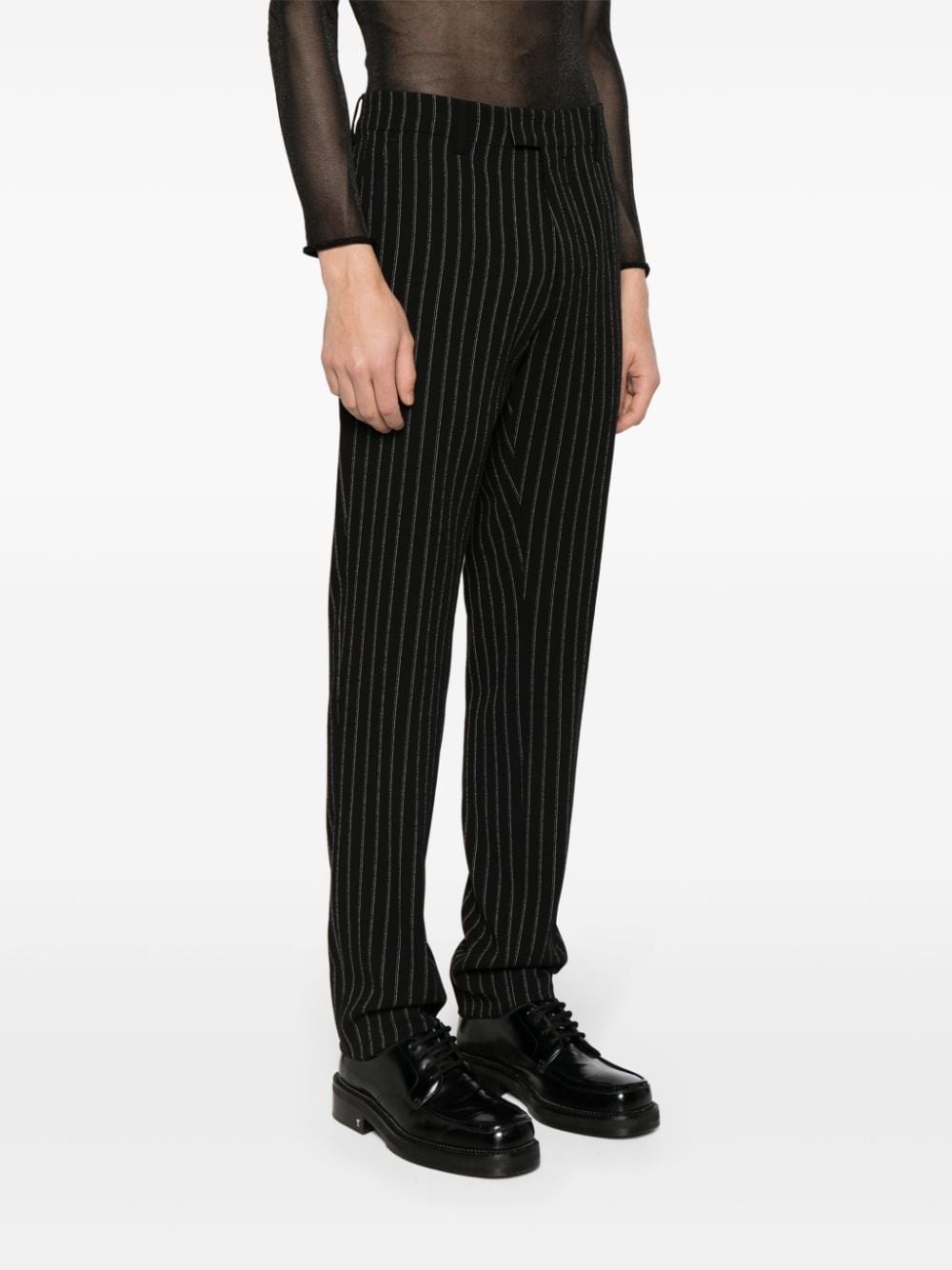 tailored virgin wool trousers - 3