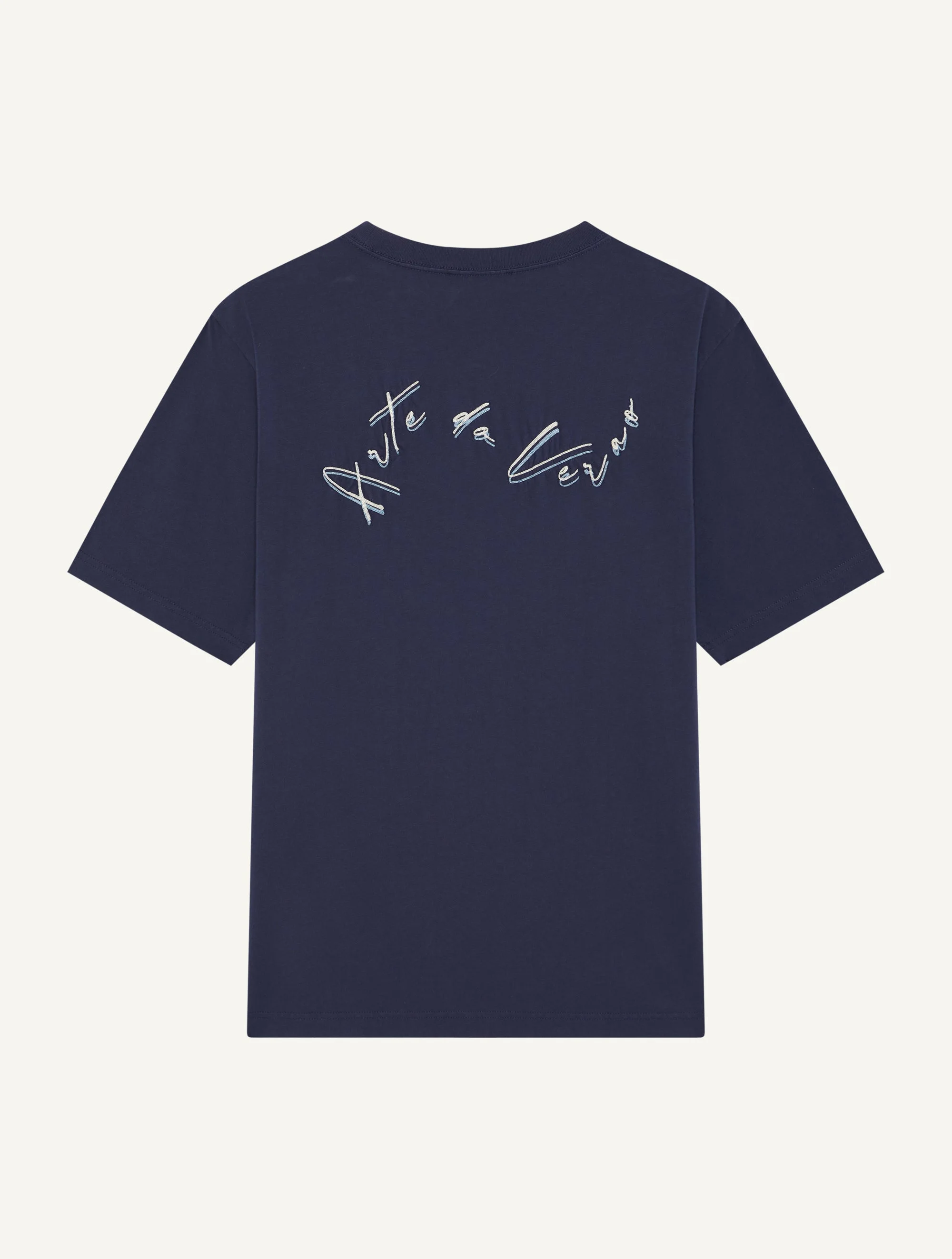 DINIS EMBROIDERED COTTON T-SHIRT - 1