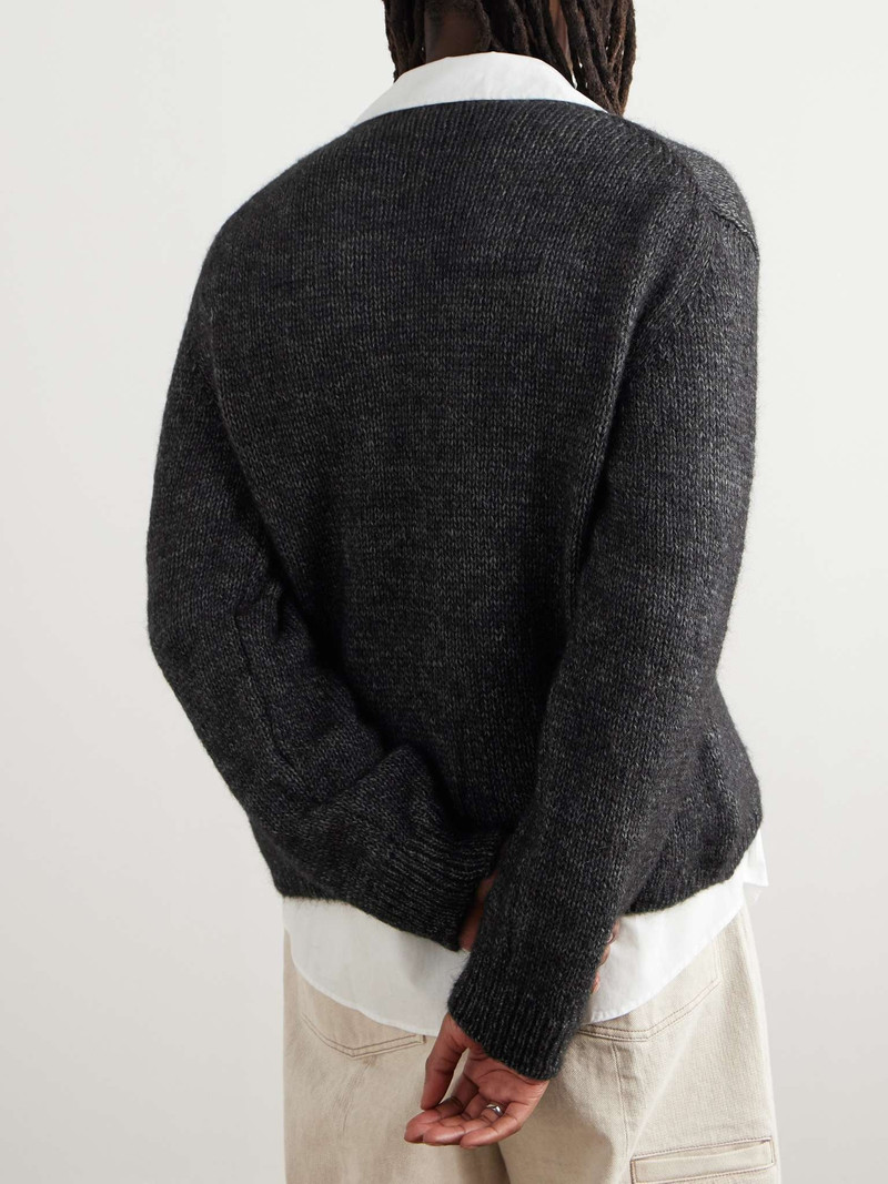 Academy Alpaca and Wool-Blend Cardigan 4