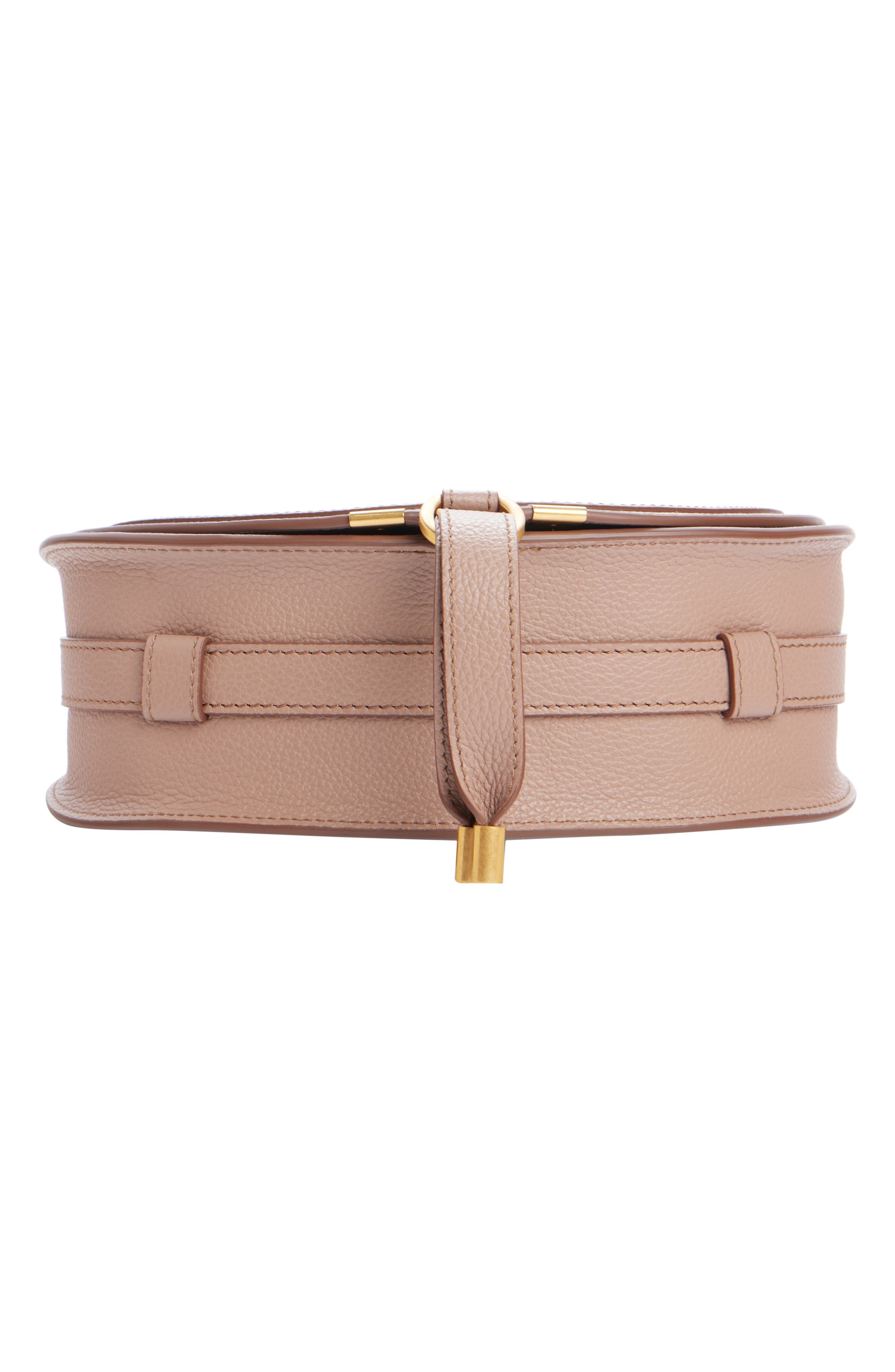 Chloé Large Marcie Leather Crossbody Bag in Woodrose at Nordstrom - 6