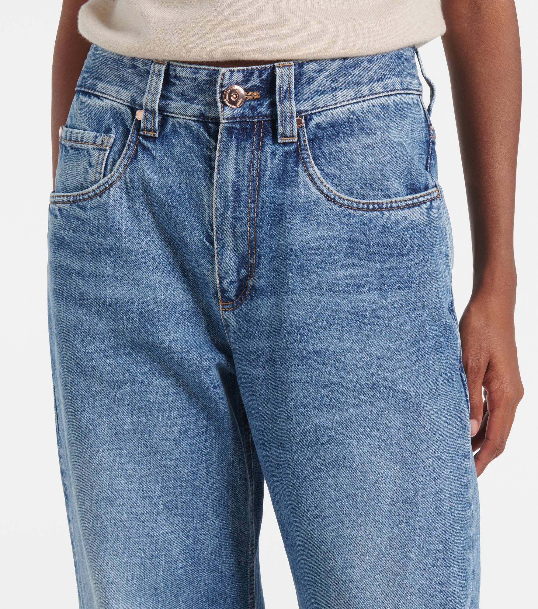 High-rise straight jeans - 4