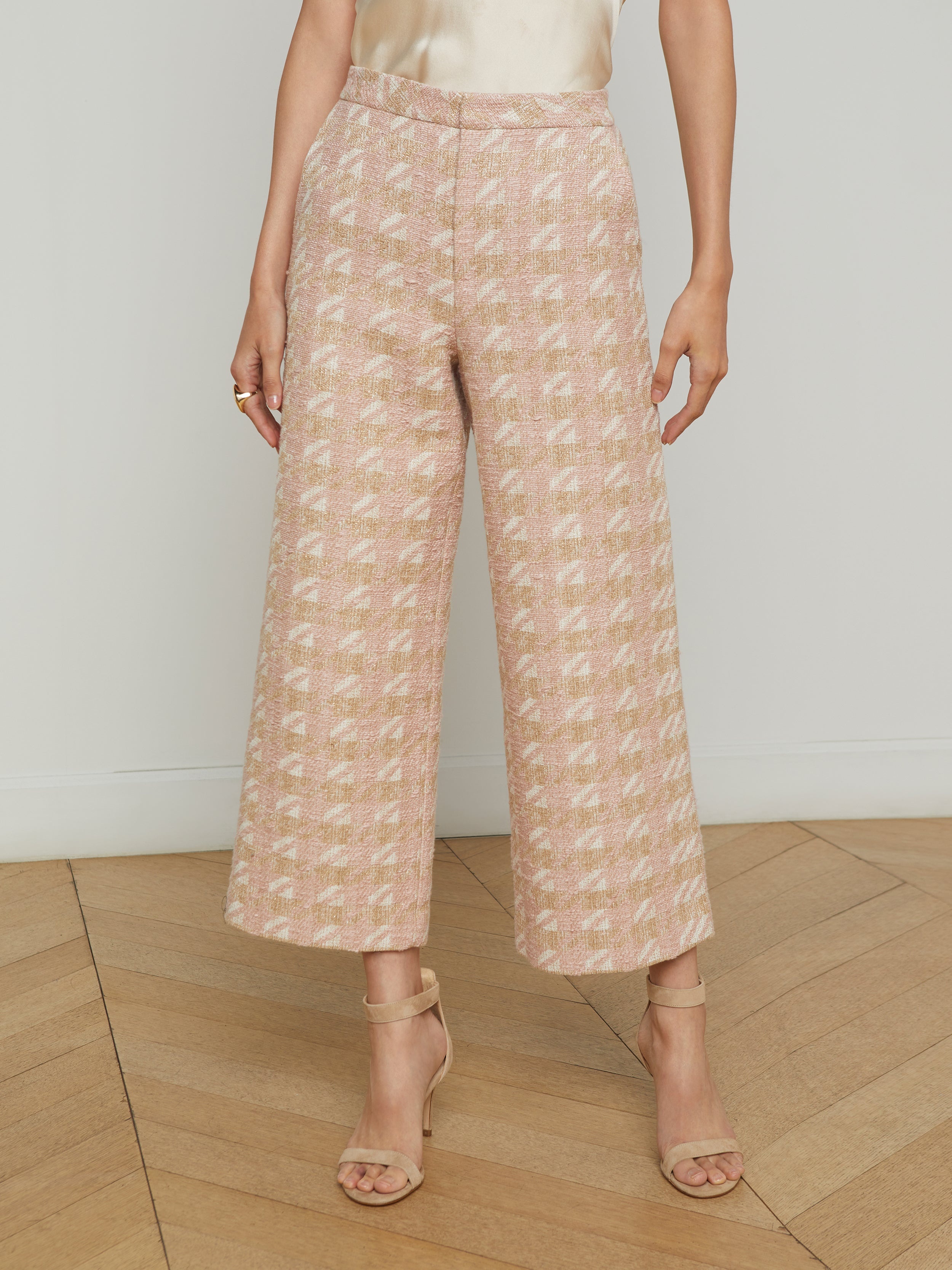 Lula Cropped Tweed Trouser - 3