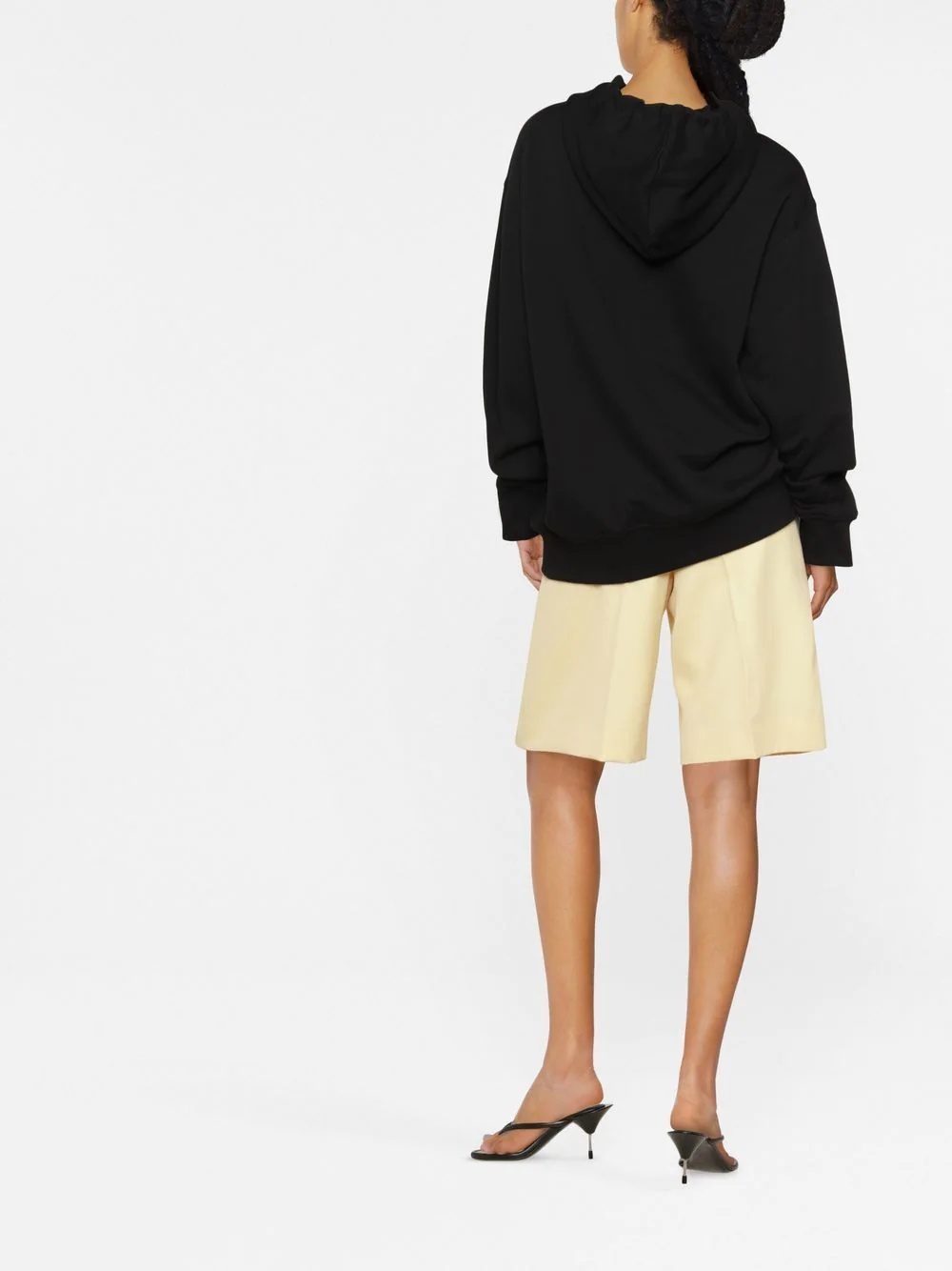 oversized logo-collage hoodie - 3