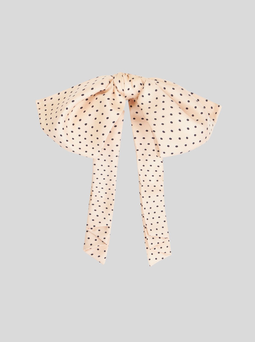 MAXI SILK BOW TIE - 1