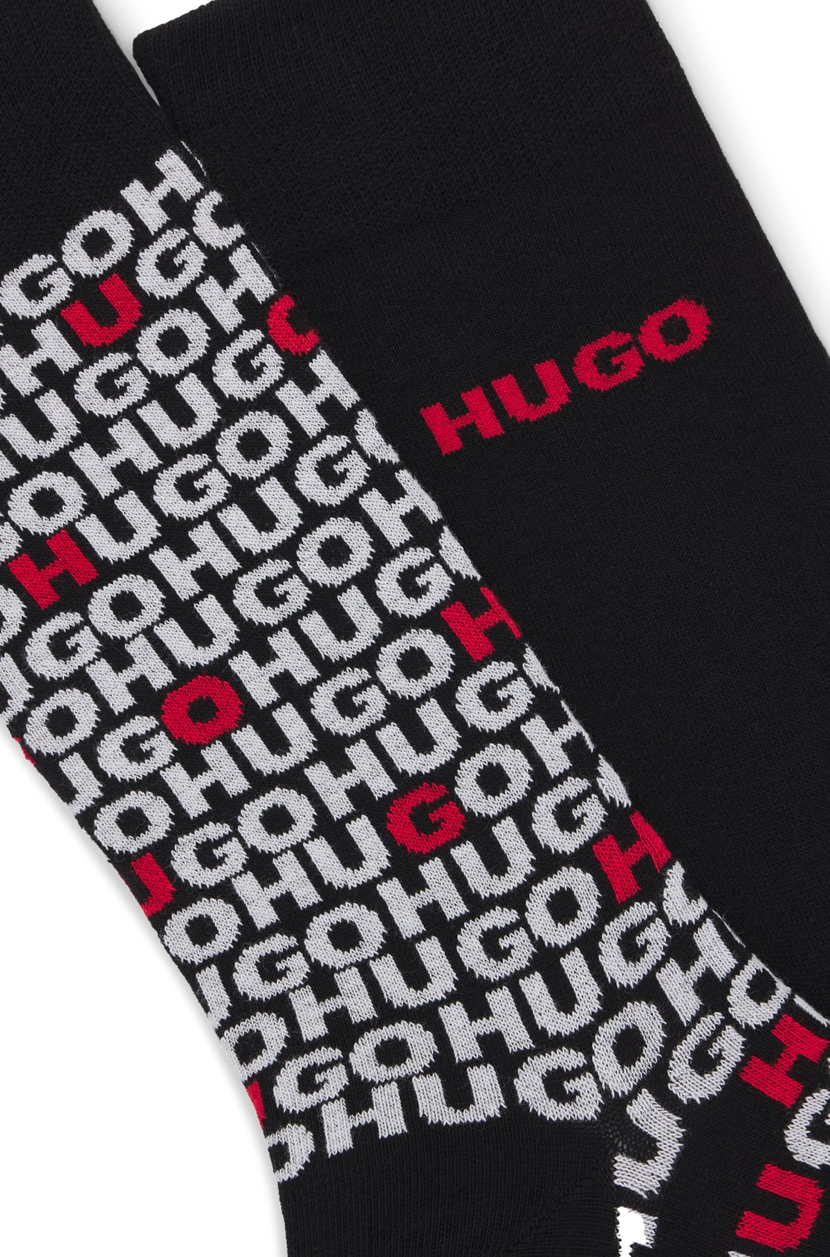 TWO-PACK OF REGULAR-LENGTH SOCKS WITH LOGO DETAILS - 2