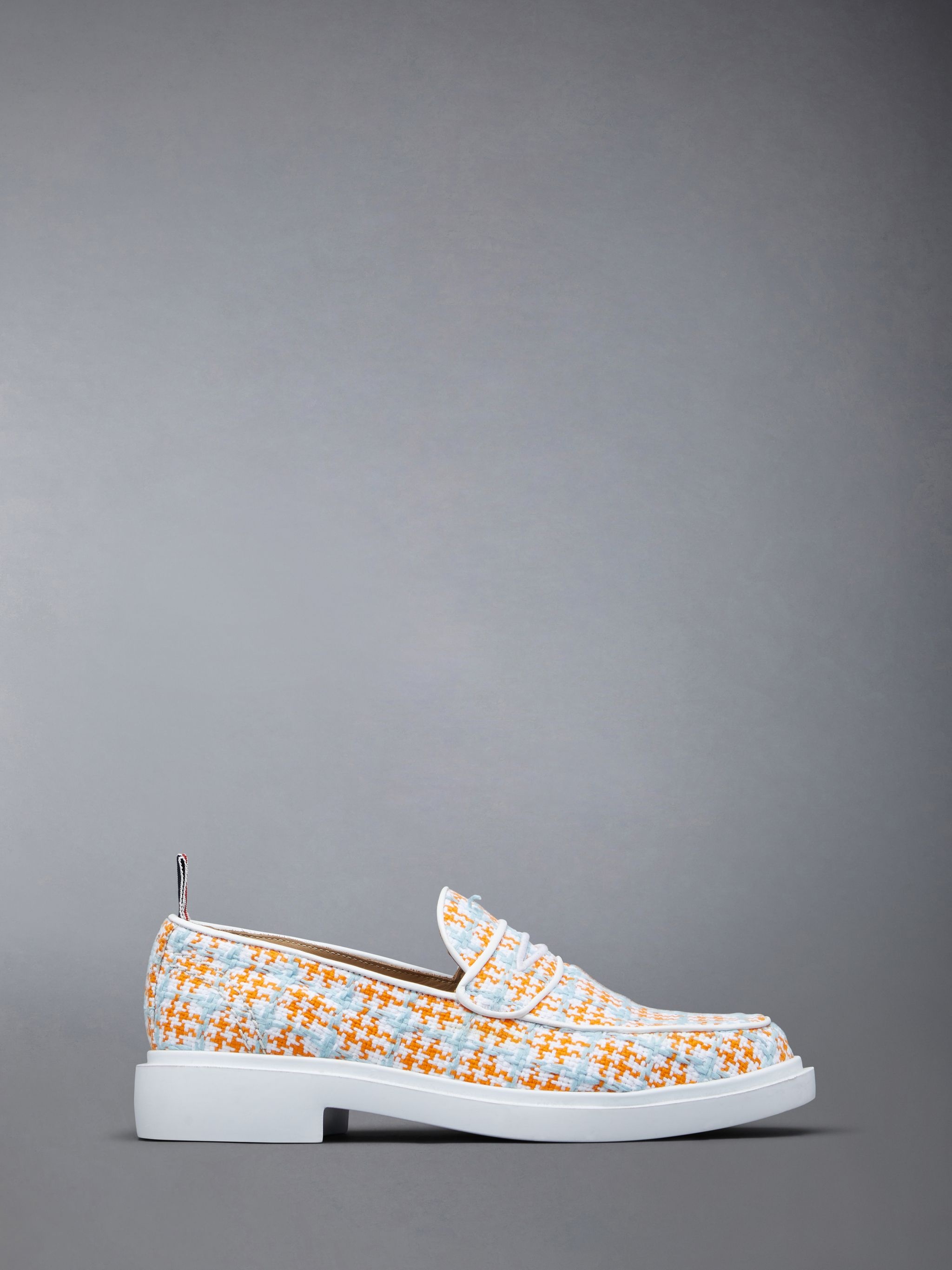 Check Summer Tweed Classic Penny Loafer - 1
