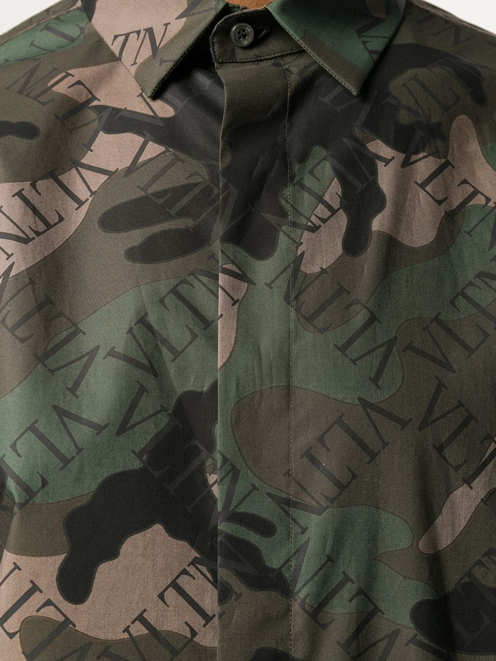 VLTN grid camouflage shirt - 5