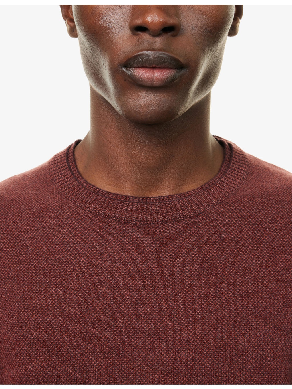 Crewneck Knitted Cashmere Jumper - 5