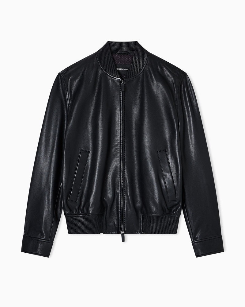BLOUSON IN ANILINE NAPPA LAMBSKIN 1