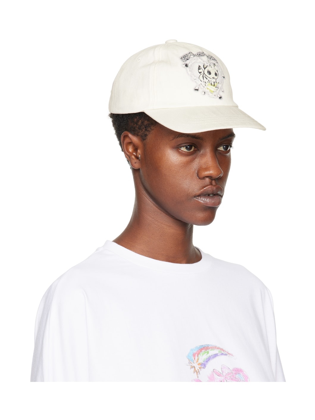 Off-White Character Print Cap - 2