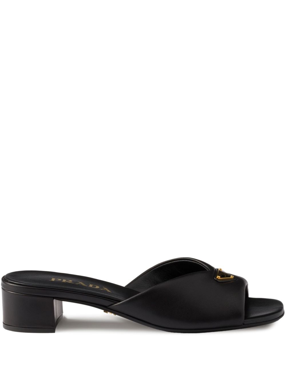 35mm padded leather sandals - 1