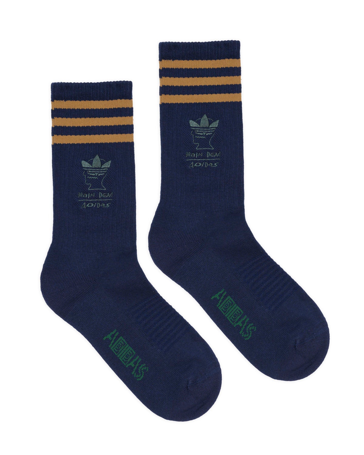 Brain Dead x Adidas Socks - Navy - 1