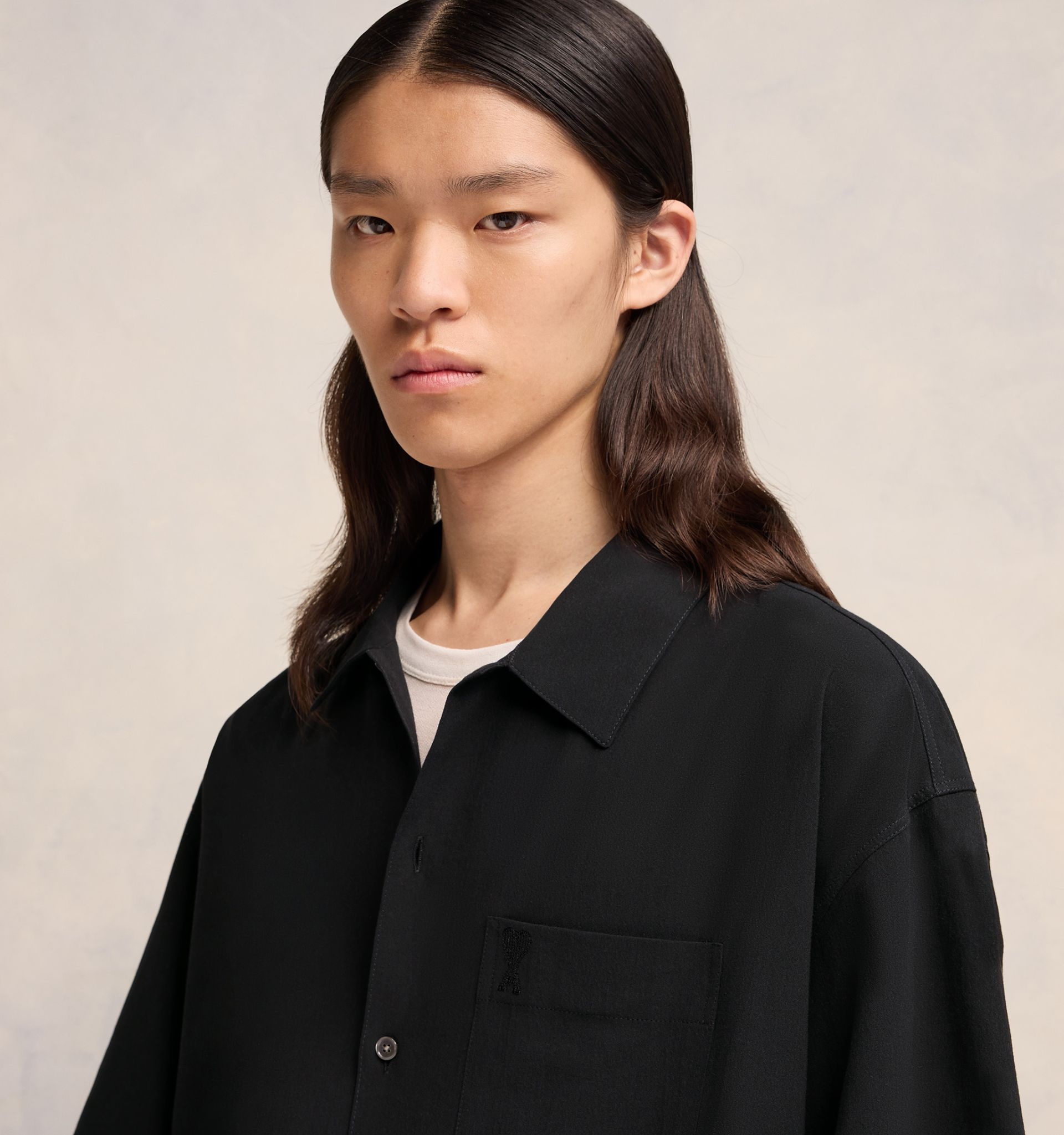 Camp Collar Short Sleeve Shirt - 7