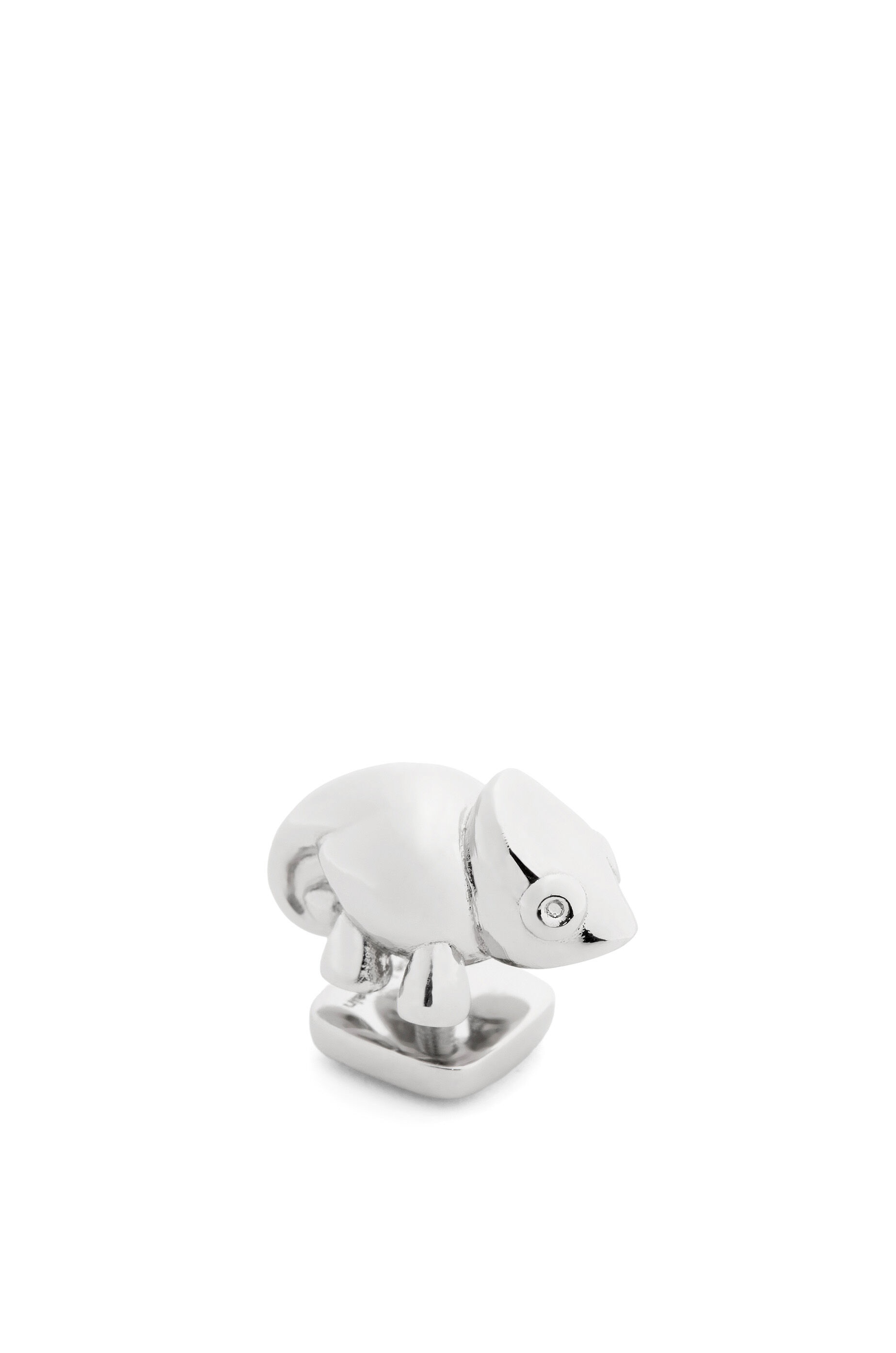 Chameleon pin in brass - 2
