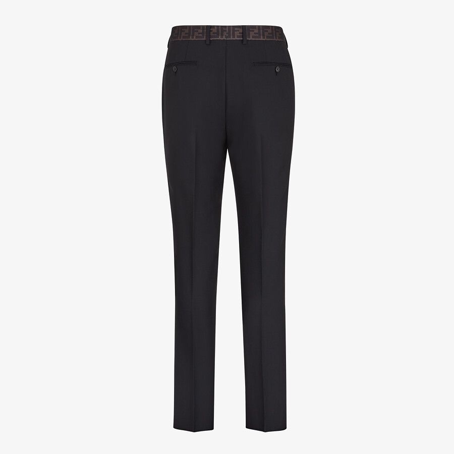 Black wool pants - 2