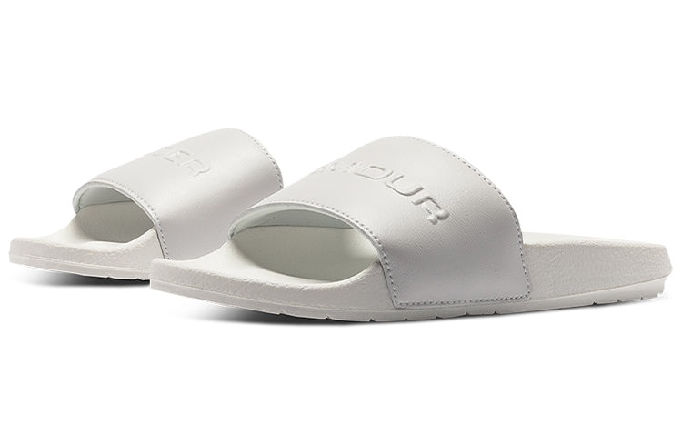 Under Armour Unisex Core Remix 2 Slippers White 3023774-102 - 3