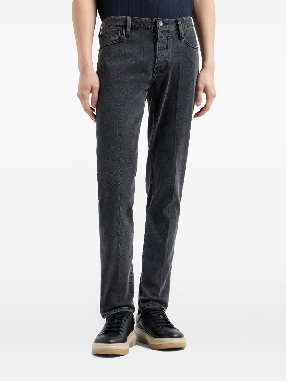 J75 slim-fit stretch-denim jeans - 2