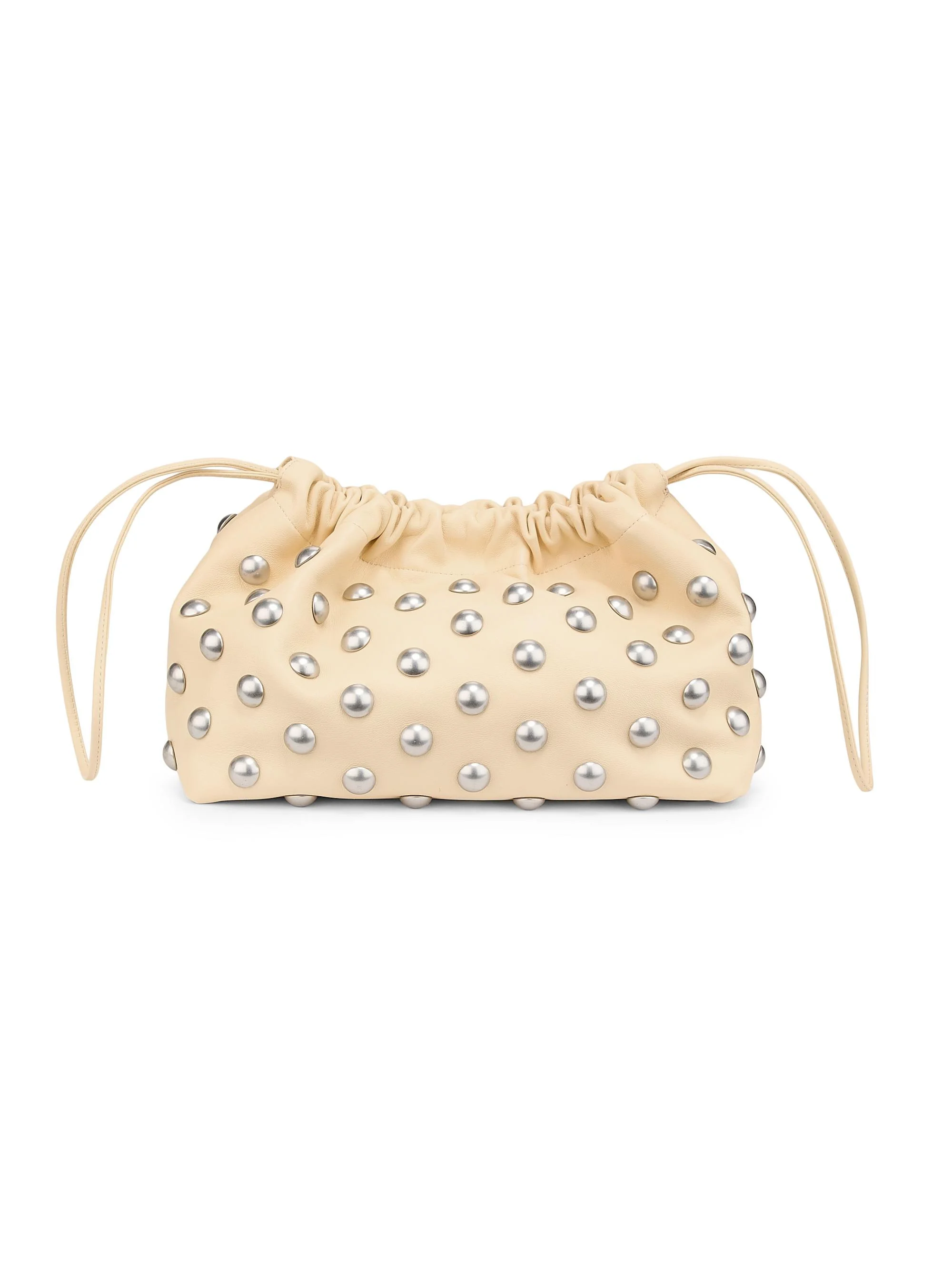 A. L.C. Women's Arlo Studded Leather Shoulder Bag - Butter Nickel - 1