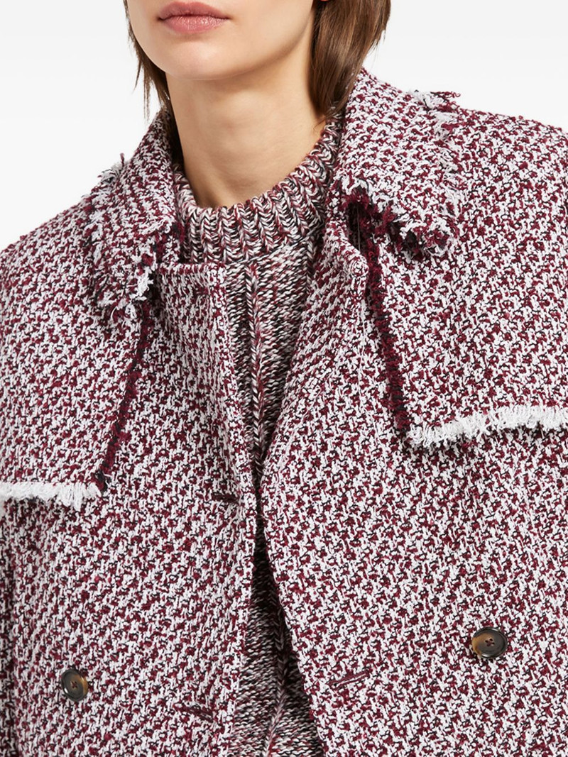 textured cropped jacket 4