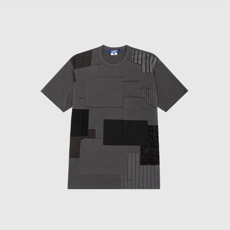 MULTI FABRIC PATCHWORK T-SHIRT 1