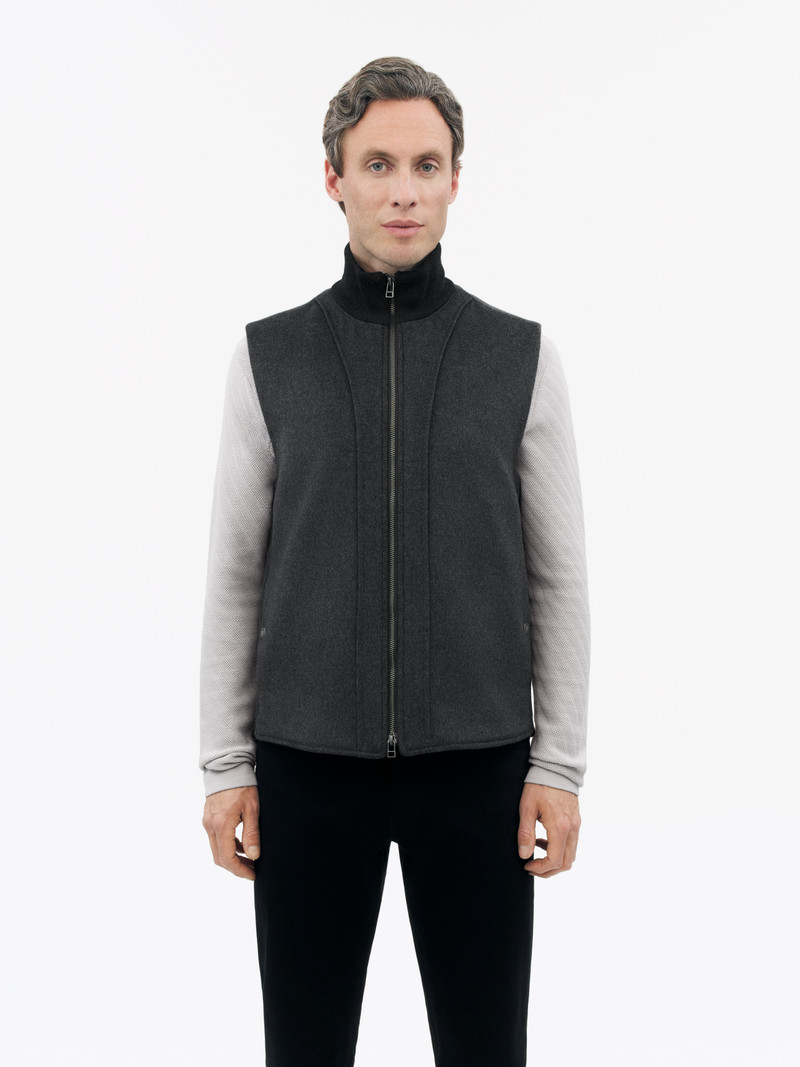 Elier Wool Blend Vest 4