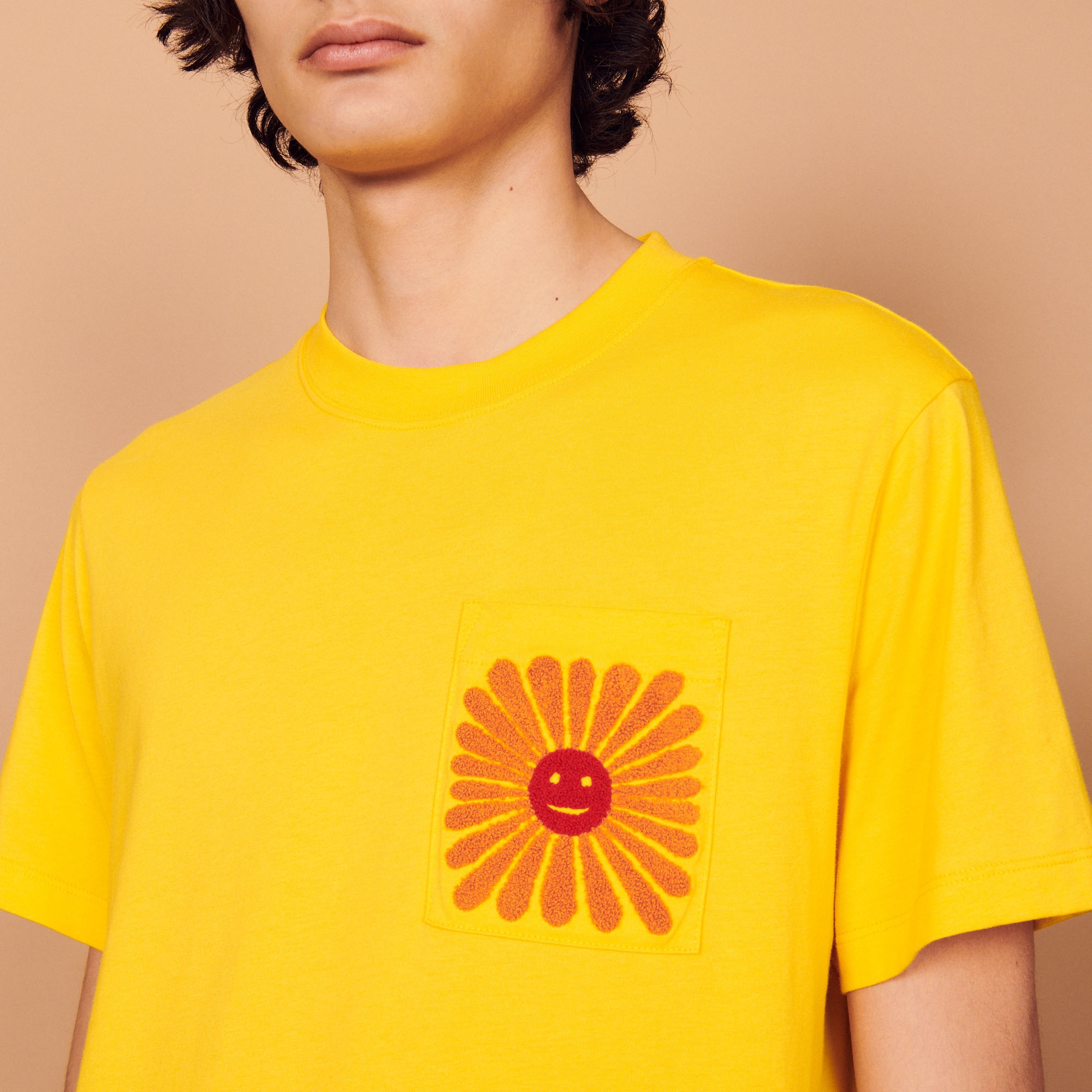 Organic cotton T-shirt with patch - 5