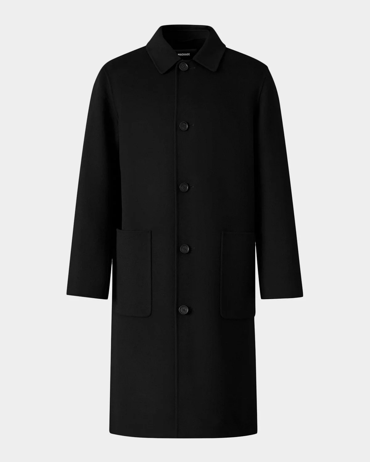 Men's Beckett Handmade Wool Overcoat - 1