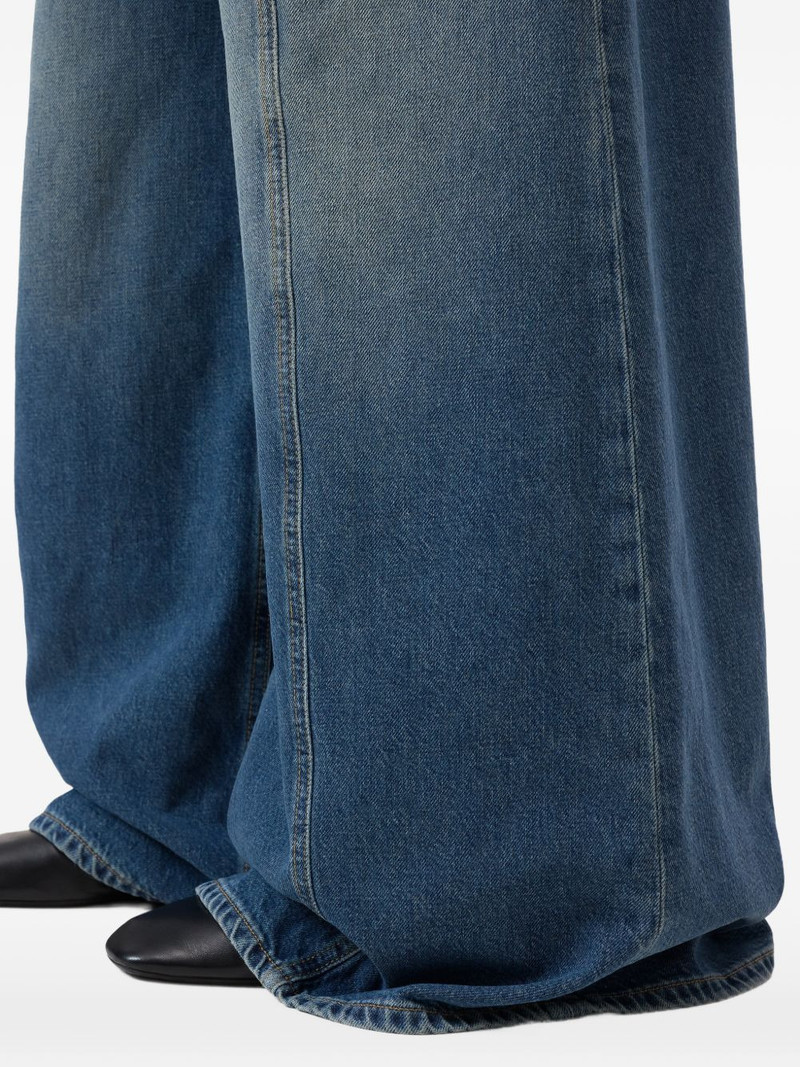 Zoya-X panelled wide-leg jeans 6