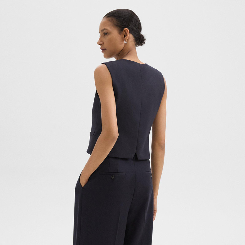 Slim Vest in Sleek Flannel 4