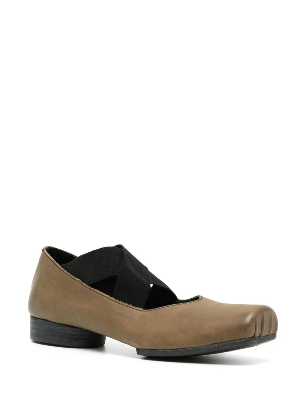 Square Toe Ballet Flats - 2