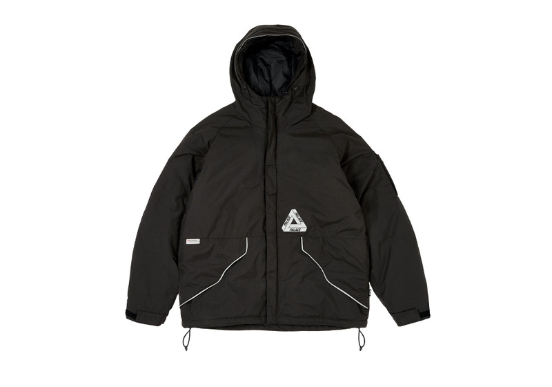P-TECH HOODED JACKET BLACK - 1