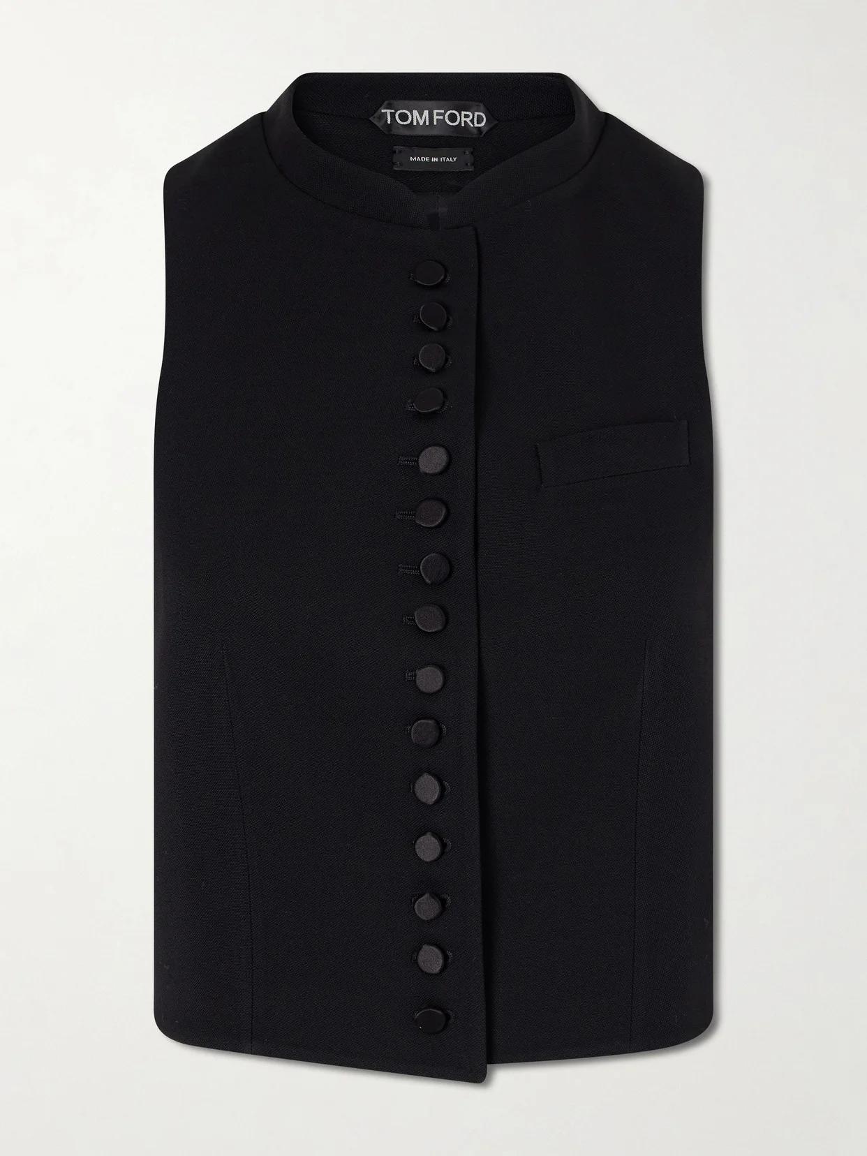 Wool-jacquard Gilet - 1