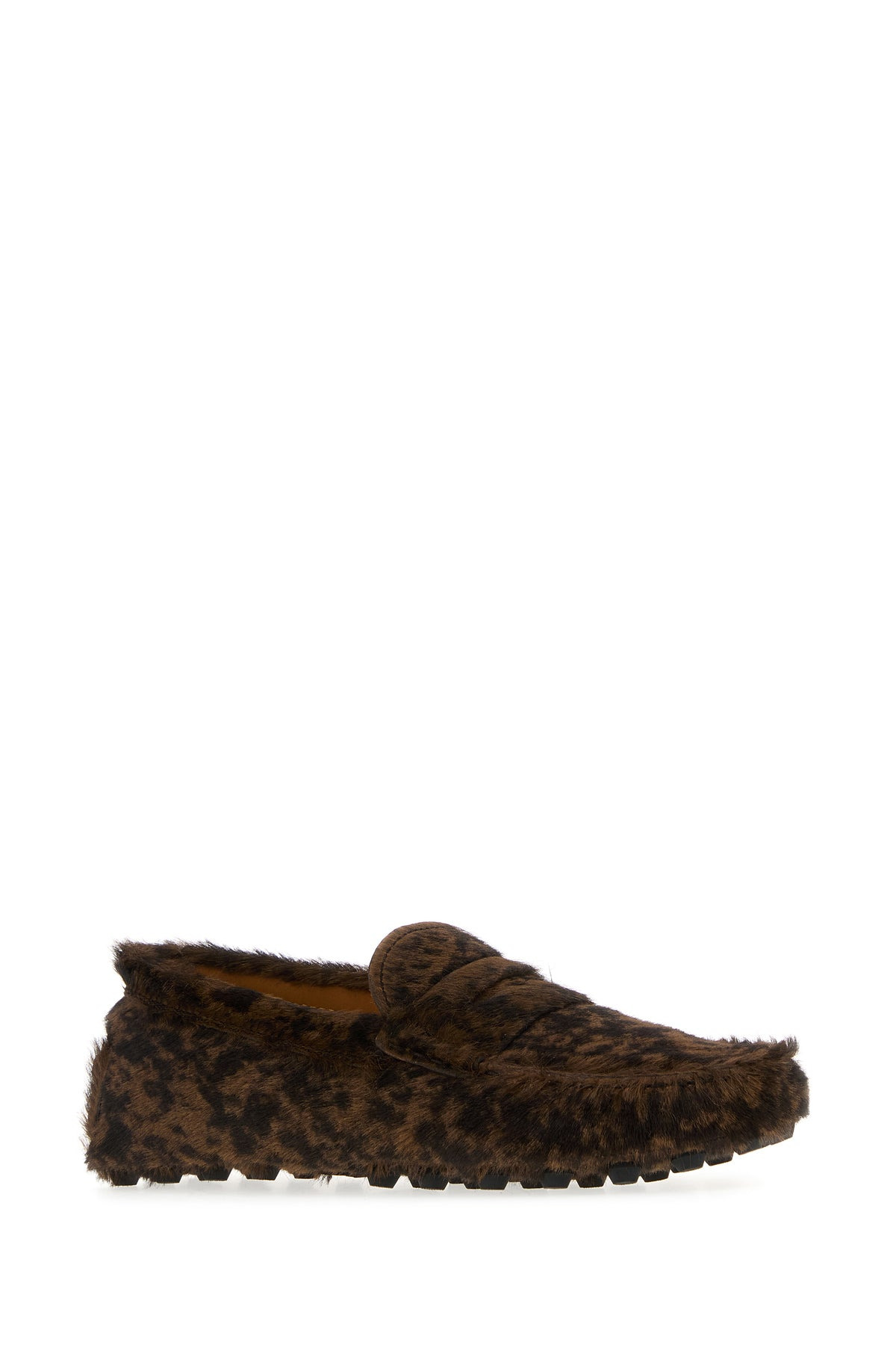 Printed calf hair loafers - 2