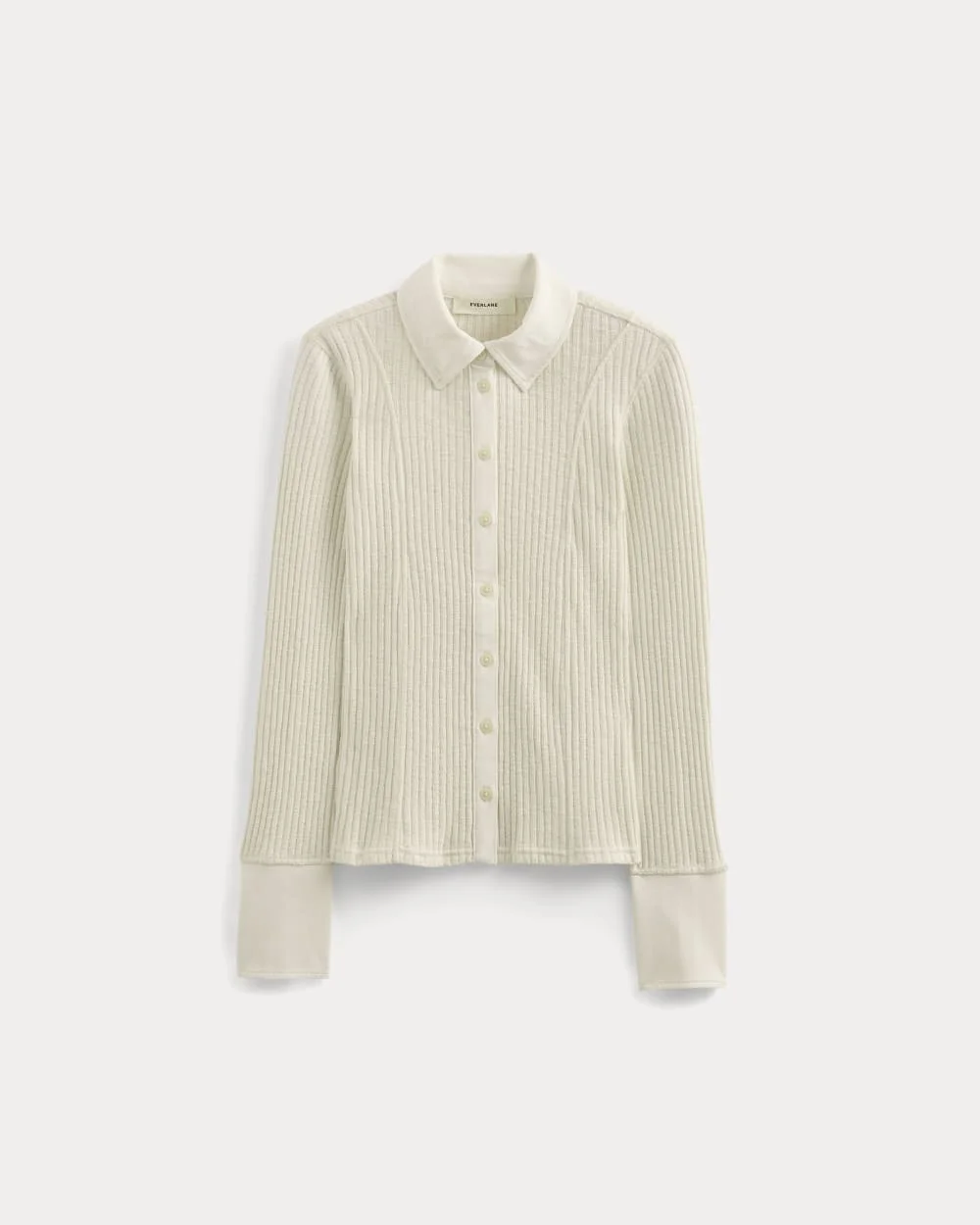 COZY RIB BUTTON-UP - 1
