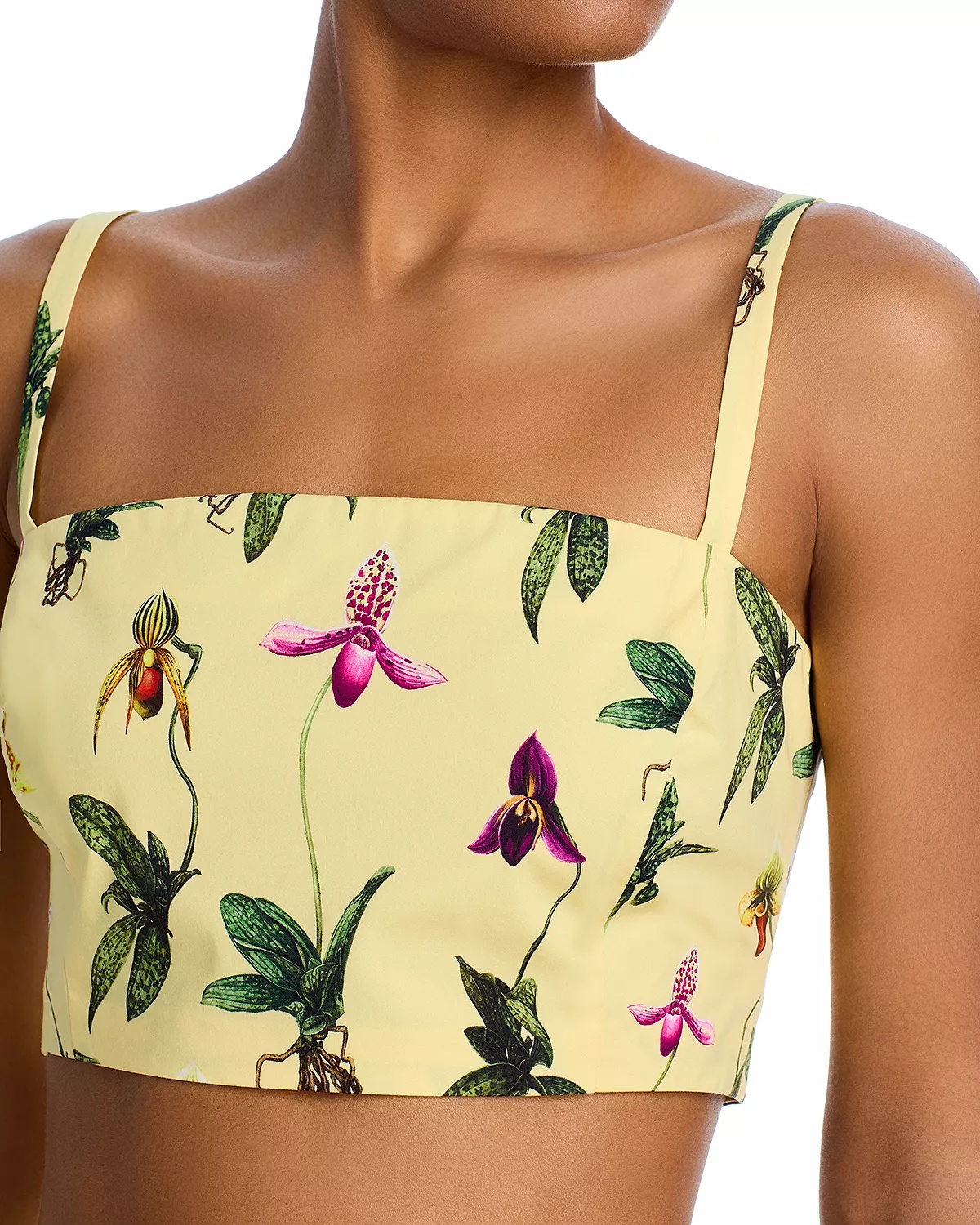 Orchids Cropped Top - 4