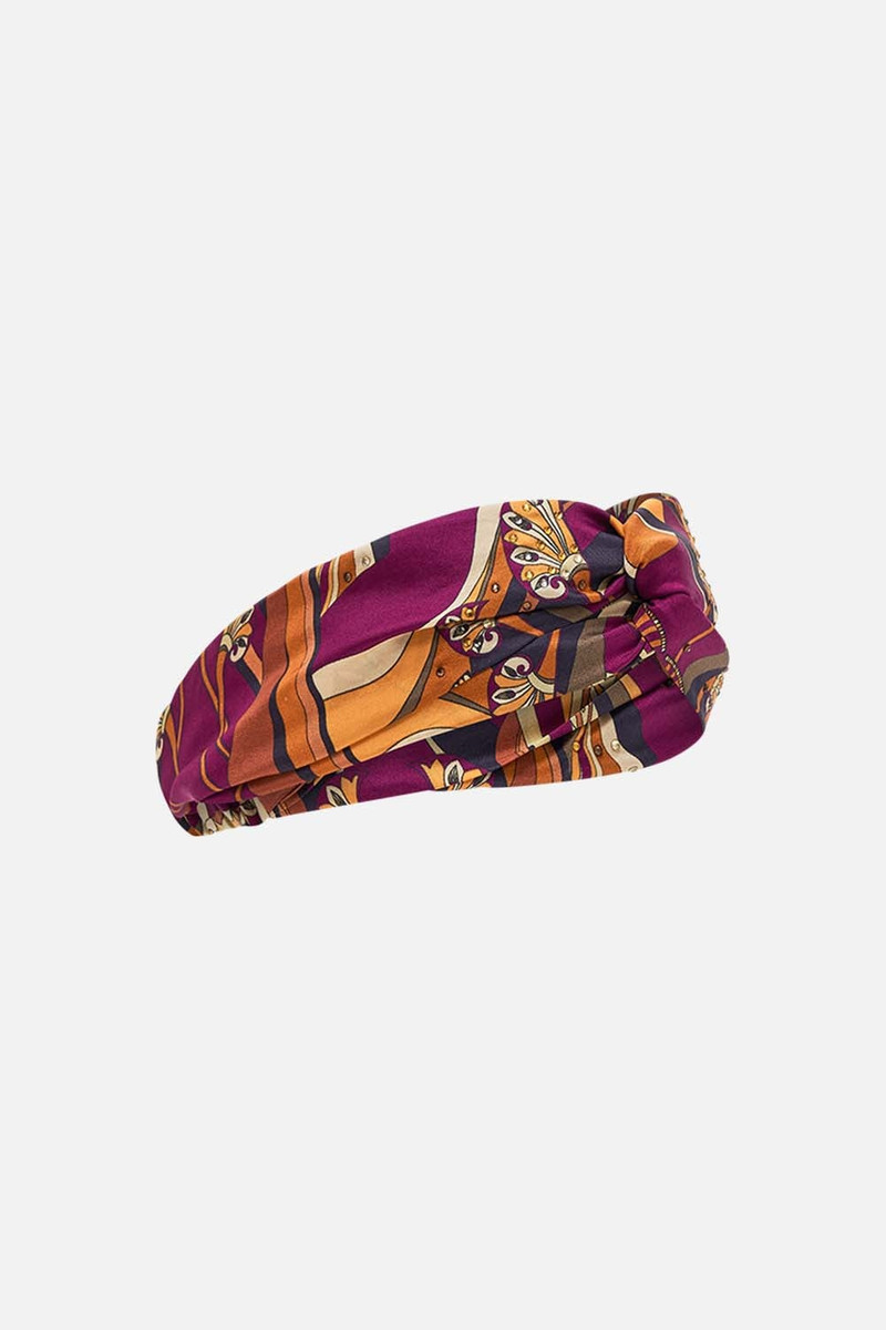 CAMILLA WOVEN TWIST HEADBAND outlook