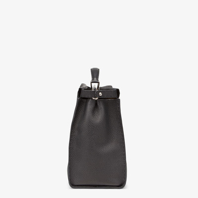 FENDI Black leather backpack outlook