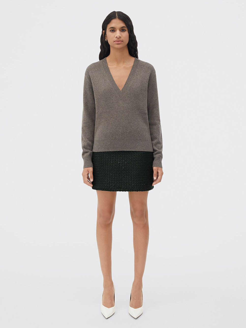 Bottega Veneta Women Maglione Scollo A V - 3