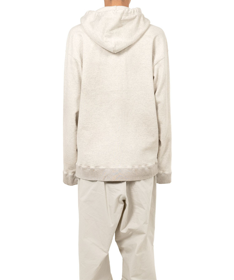 Animal Printed Embellished Distressed Zip-up Hoodie 5