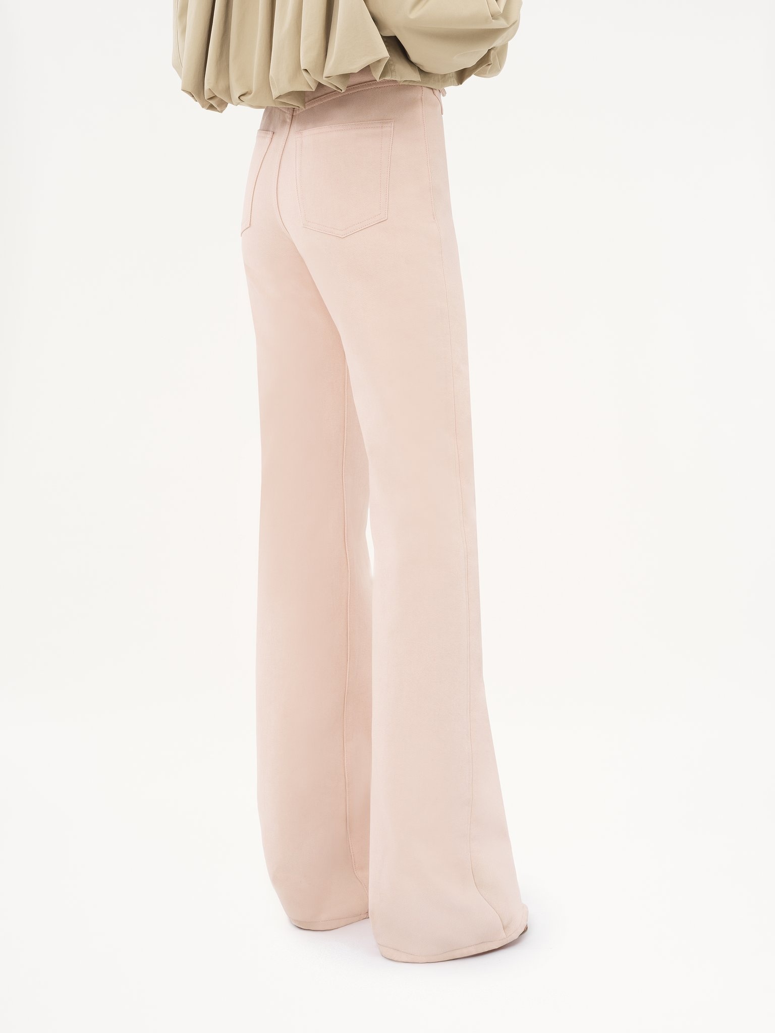 HIGH-RISE FLARE JEANS IN DENIM - 6