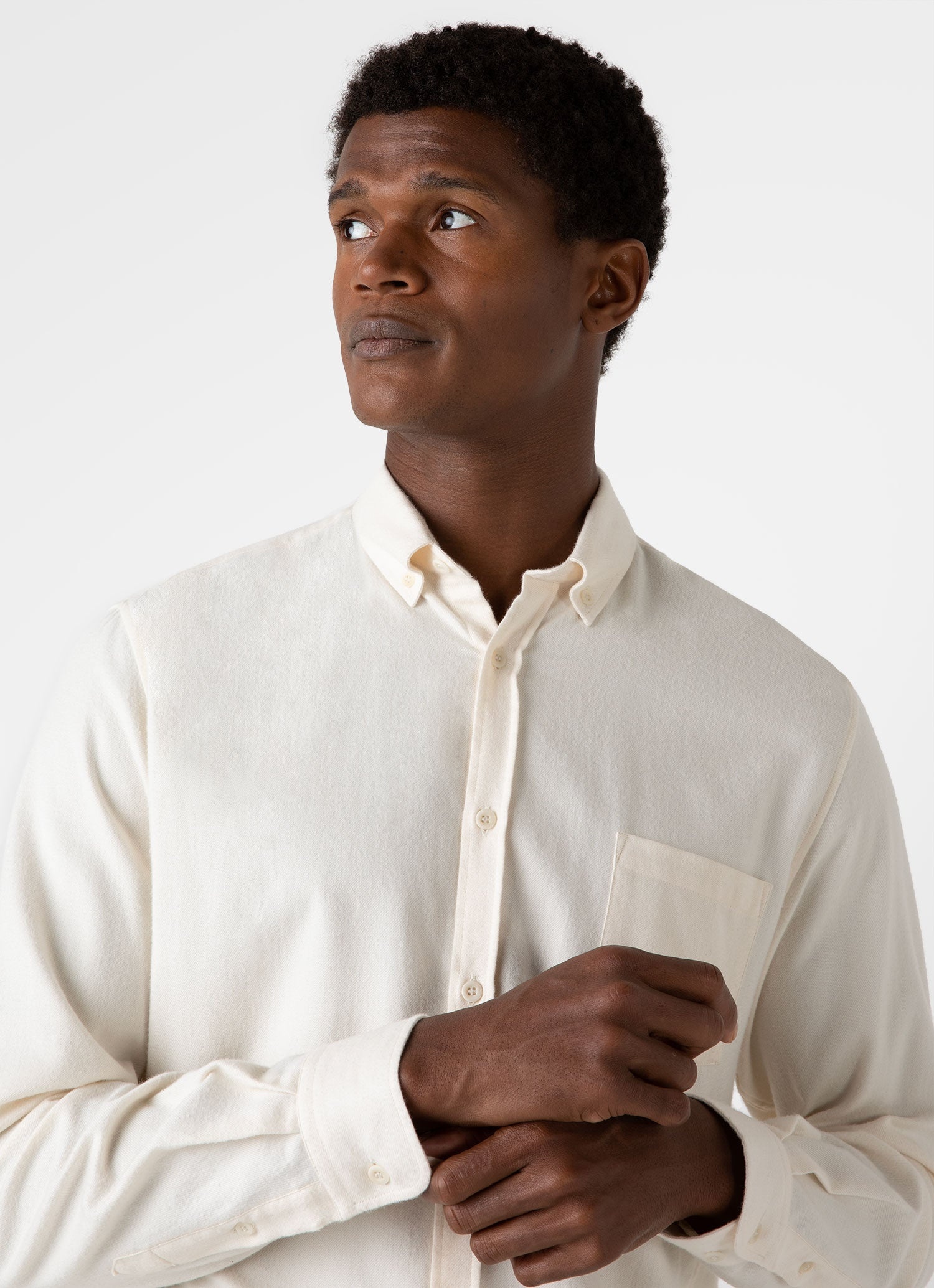Button Down Flannel Shirt - 5