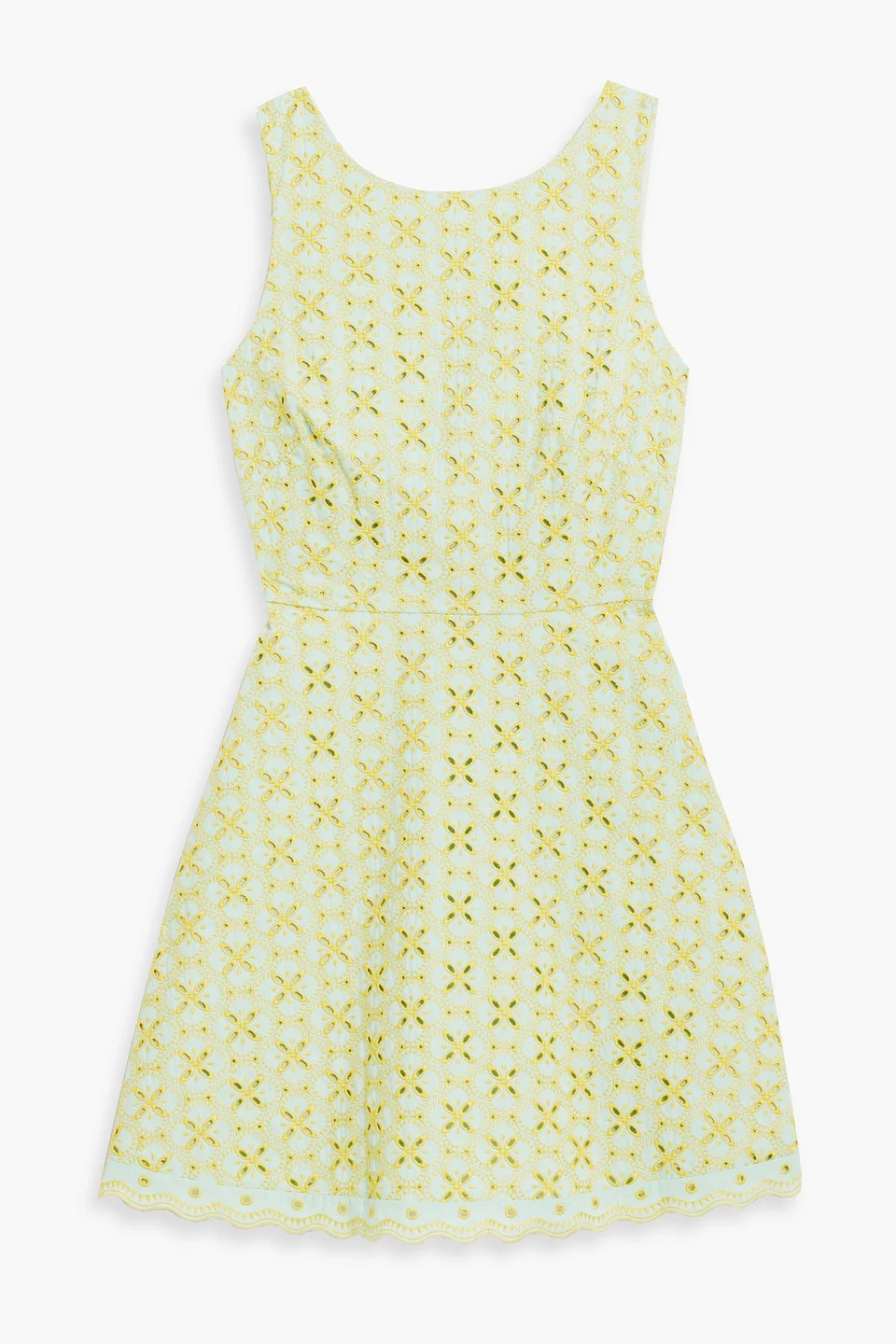 Jesse broderie anglaise cotton mini dress - 1