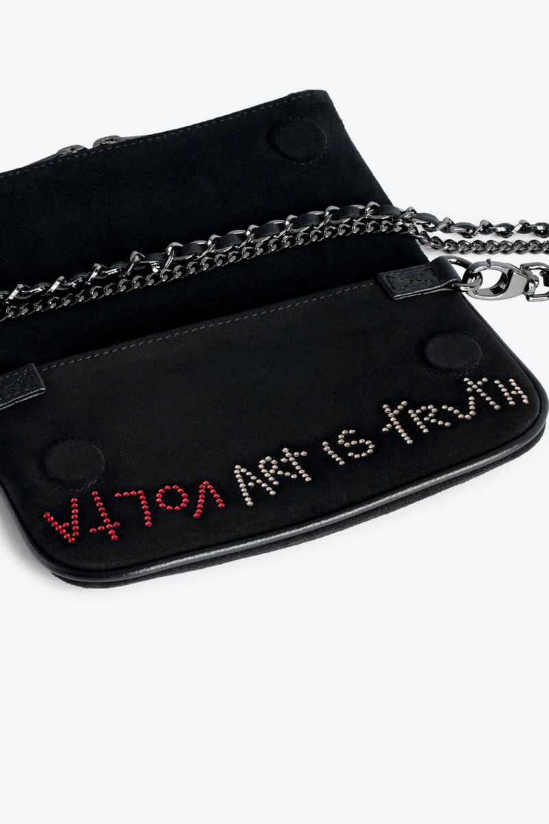 Rock Nano Tag Diamanté Clutch 4