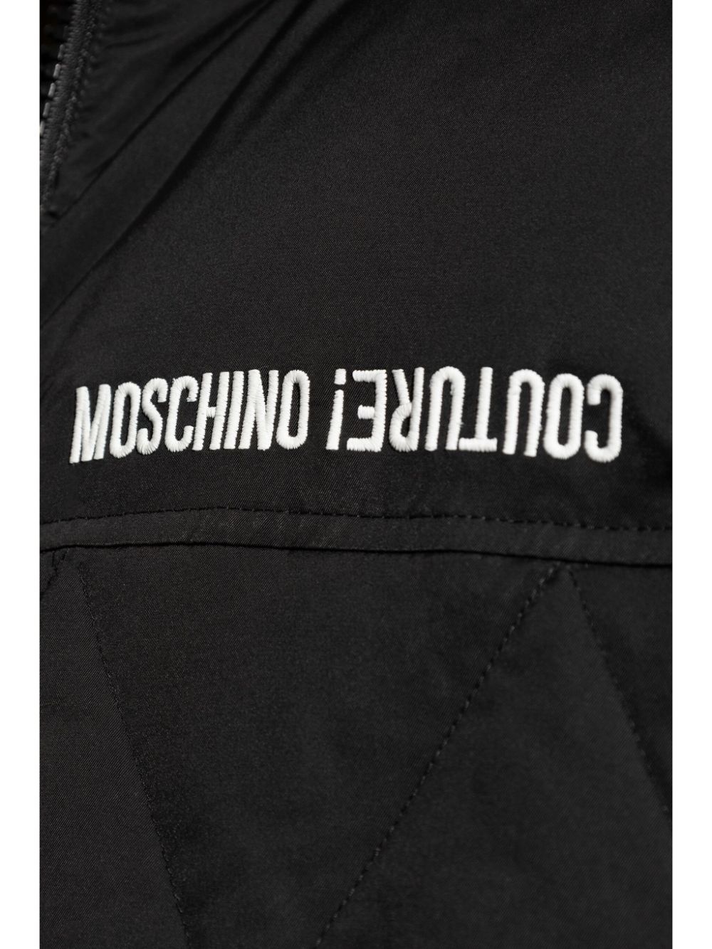 logo-embroidered jacket - 5