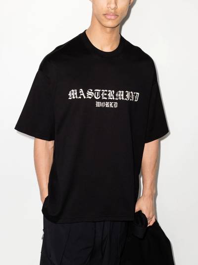 mastermind JAPAN logo-print short-sleeved T-shirt outlook