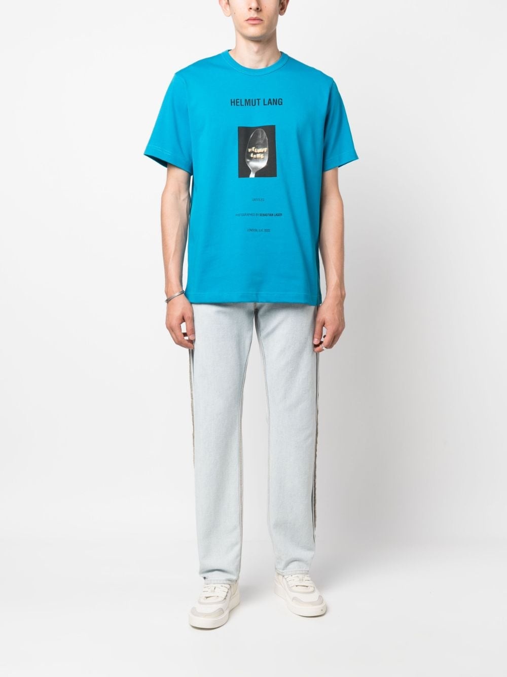 photograph-print cotton T-shirt - 2